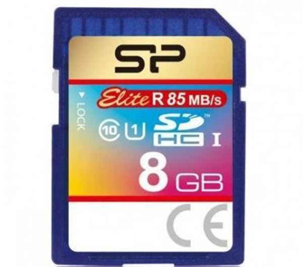 8GB Silicon Power Elite SDHC
