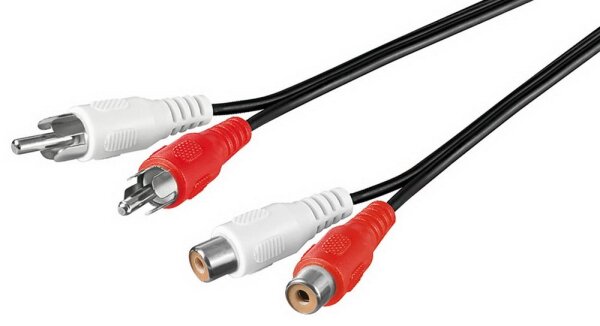 Goobay A/V-Kabel 2xCinch 2.5m