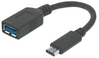 Manhattan USB-C/USB-A 12cm