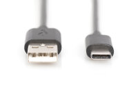 Digitus USB-C Anschlusskabel, USB-A - USB-C