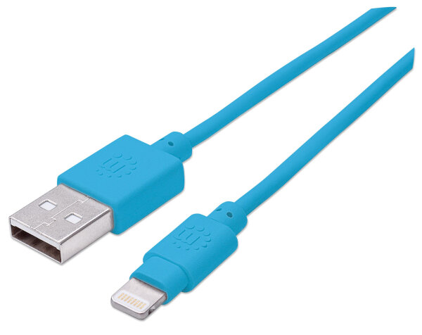 Manhattan Lightning/USB-A 1m