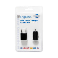 Logilink USB Travel Charger Combo KIT