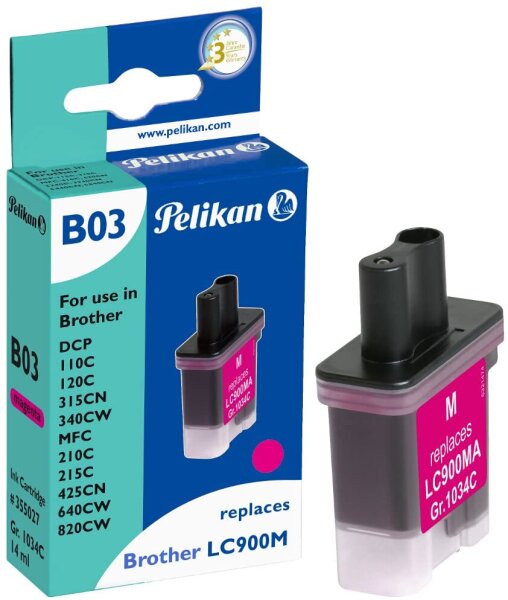 Pelikan Brother LC900M magenta