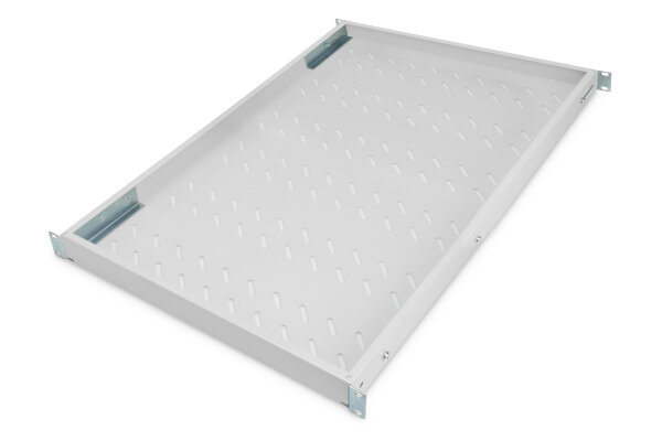Digitus Fachboden mit variablen Befestigungsschienen zum Festeinbau in 483 mm (19")-Schränke