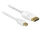 DELOCK Displayport Kabel mini DP -> DP St/St 0.50m weiß 4