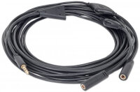 Manhattan 3.5mm >2x 3.5mm 3m