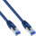 InLine S/FTP CAT6a 10m BLAU