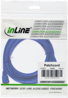 InLine S/FTP CAT6a 1m BLAU
