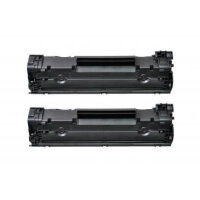 Freecolor Toner HP 35A black CB435AD Doppelpack kompatibel