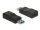 DELOCK Konverter USB3.1 Typ A -> Typ C St/Bu schwarz