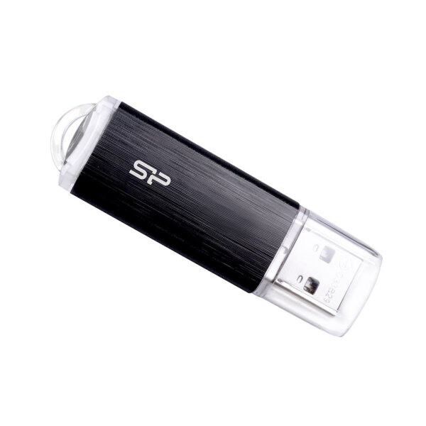 Silicon Power USB-Stick 8GB USB2.0 U02 Plastic Black