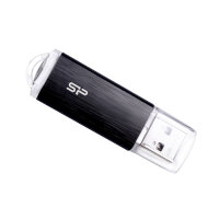 Silicon Power USB-Stick 8GB USB2.0 U02 Plastic Black