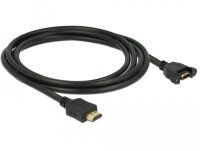 DeLOCK HDMI-A 4K 2m schwarz