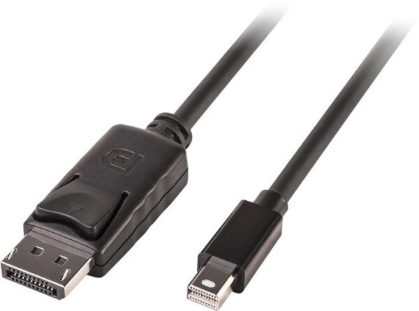 LINDY Mini-DisplayPort an Displayport Kabel schwarz 2m