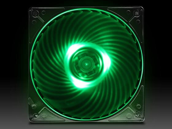 SilverStone AP121-GL 120 grün