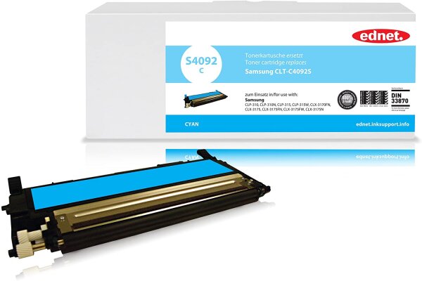 Ednet Samsung CLT-C4092S cyan