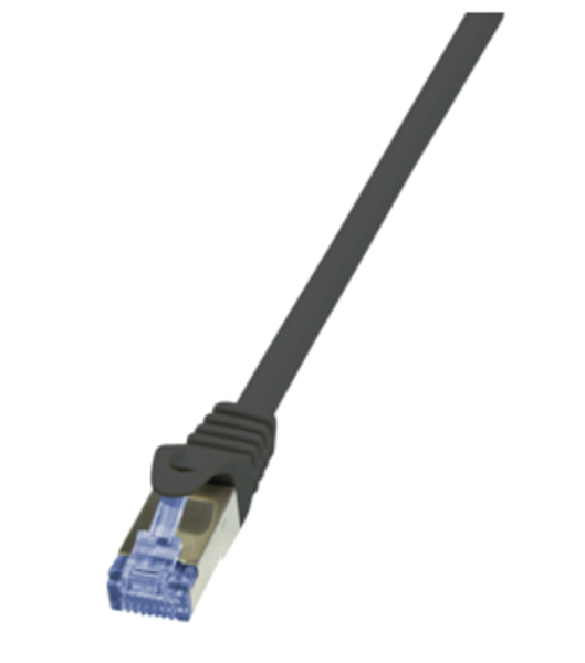 Logilink Patchkabel mit Cat7-Rohk. Primel. S/FTP schw 3,00m