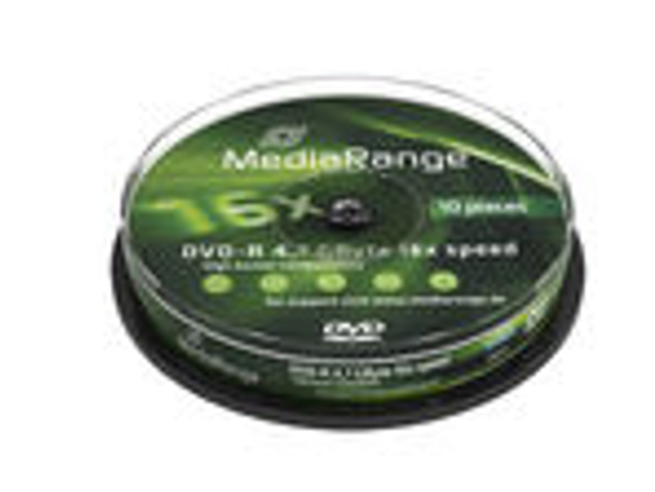 MediaRange DVD-R 4.7GB 16x 10er Spindel Cake-Box