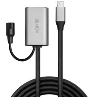 LINDY USB 3.1 Aktiv-Verlängerung Typ C/A M/F 5m