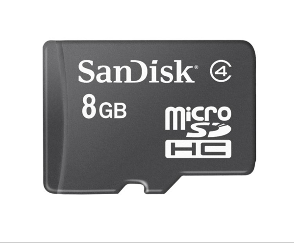 8GB Sandisk microSDHC Kit