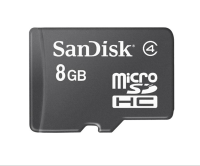 8GB Sandisk microSDHC Kit