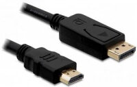 DELOCK Displayport Kabel DP -> HDMI St/St 3.00m schwarz