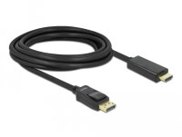 DELOCK Displayport Kabel DP -> HDMI St/St 3.00m schwarz