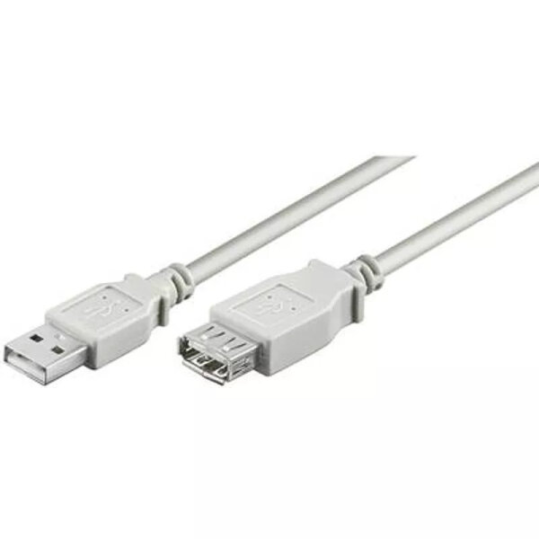 Logilink USB Kabel A -> A St/Bu  3.00m grau