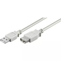 Logilink USB Kabel A -> A St/Bu  3.00m grau