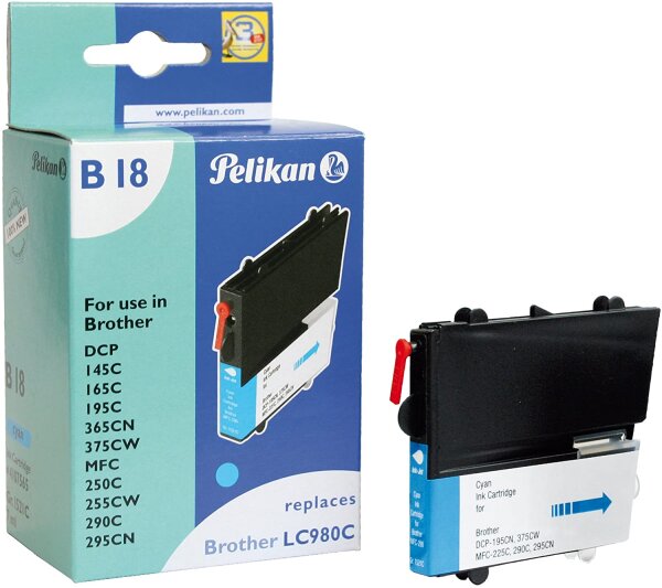 Brother Pelikan LC980 cyan