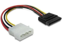 DeLOCK Power SATA/4pin 6cm
