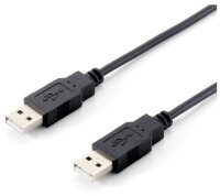 Equip USB 2.0 A/A 1.8m schwarz