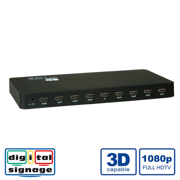 Value HDMI Splitter 8-fach