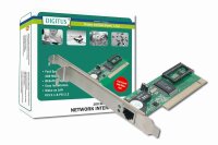 Digitus Fast Ethernet PCI Card 10/100 Mbps Netzwerkkarte...