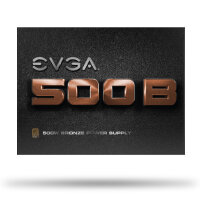 500W EVGA B Serie 500 B Bronze