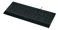 Logitech K280e Corded Keyboard for Business USB QWERTZ...