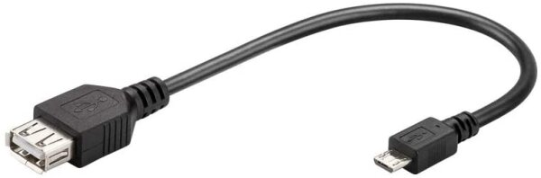 Goobay USB/mUSB-B OTG 20cm