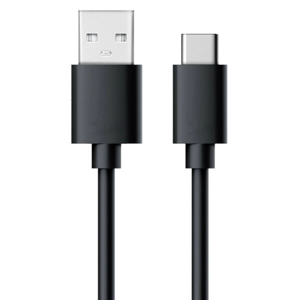Ultron RealPower USB-A / USB-C Sync -/ Ladekabel schwarz USBC Datenkabel
