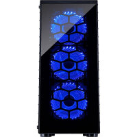 Inter-Tech Geh CXC2 Gaming 3x120mm Lüfter Argus L-12025 blau