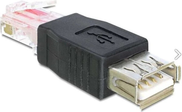 DELOCK Adapter USB Buchse > Rj45 Stecker