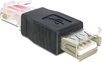 DELOCK Adapter USB Buchse > Rj45 Stecker