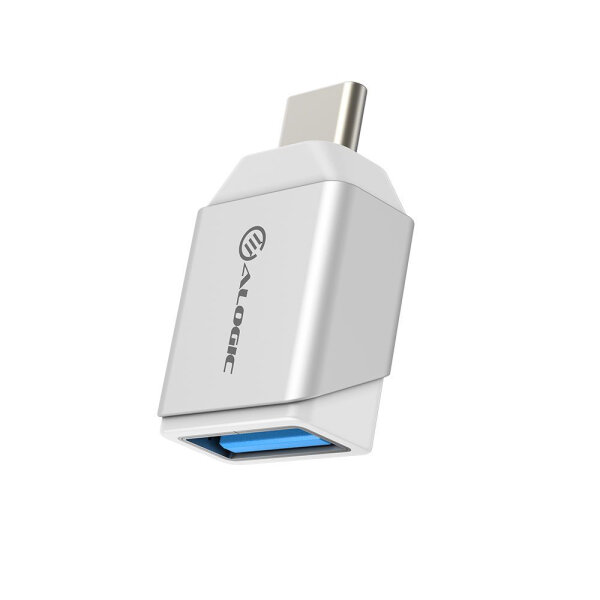 Alogic Adapter USB-C Ultra Mini -> USB-A  silber