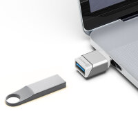 Alogic Adapter USB-C Ultra Mini -> USB-A  silber