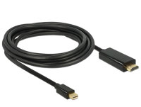 DELOCK Displayport Kabel mini DP -> HDMI St/St 3.00m...