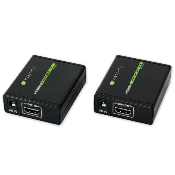Techly HDMI Extender über Netzwerkkabel Cat5e/6, 60m