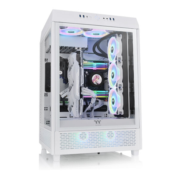 Geh Thermaltake The Tower 500  Midi Tower  "Snow"      White retail