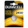 Duracell Batterie Knopfzelle CR2450 3.0V Lithium        1St.