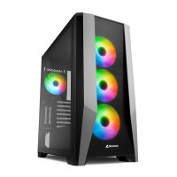 Sharkoon Gehäuse TG7M        RGB    ATX       1xGlas schwarz