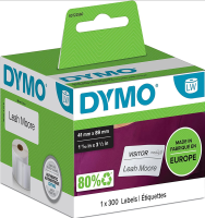 DYMO LW-Namensschilder   klein wei 41x 89mm ablös....