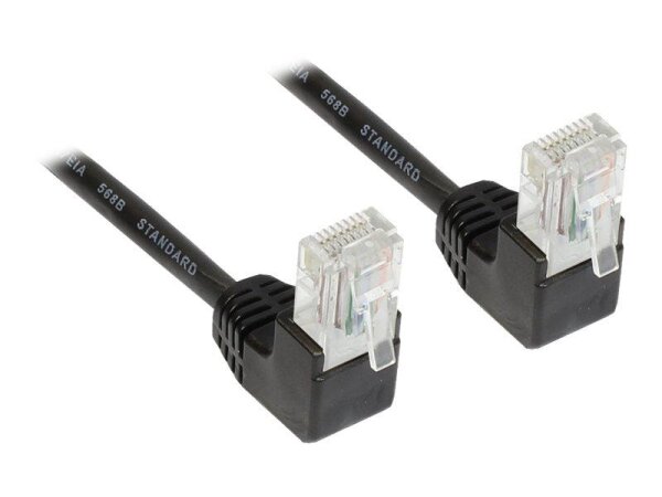 GC CAT5e U/UTP 15m SCHWARZ